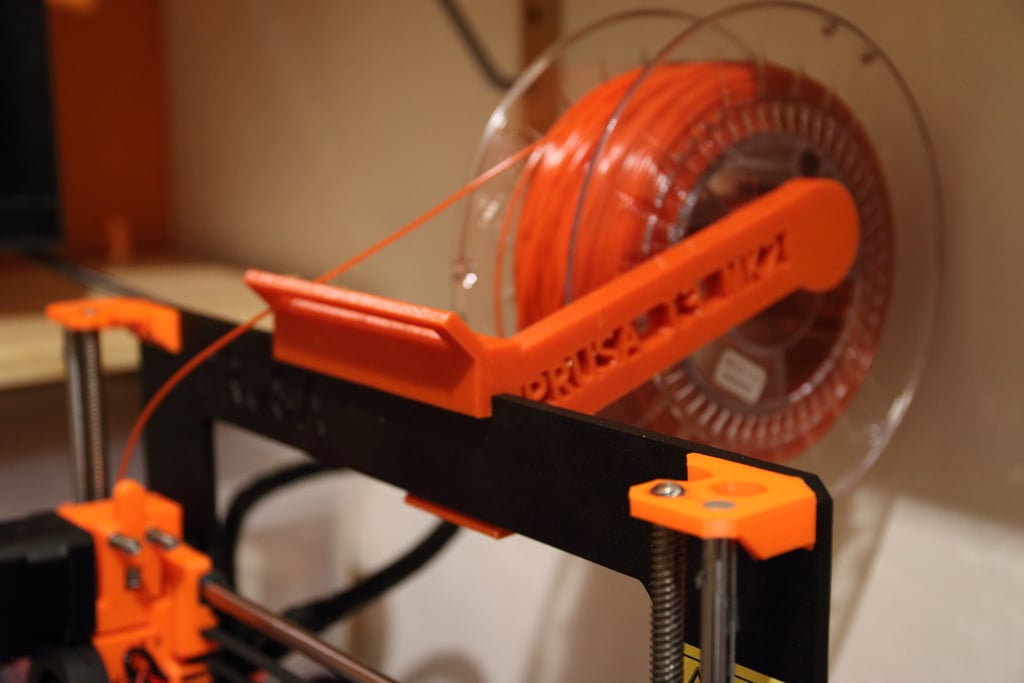 Prusa i3 MK2S spool holder and filament guide in one