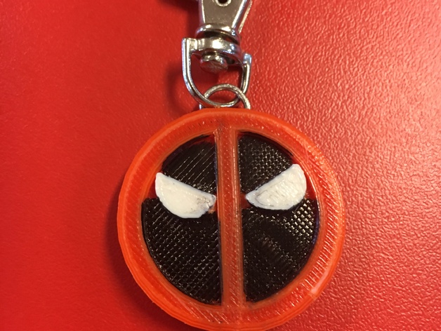 Deadpool Keychain Coin