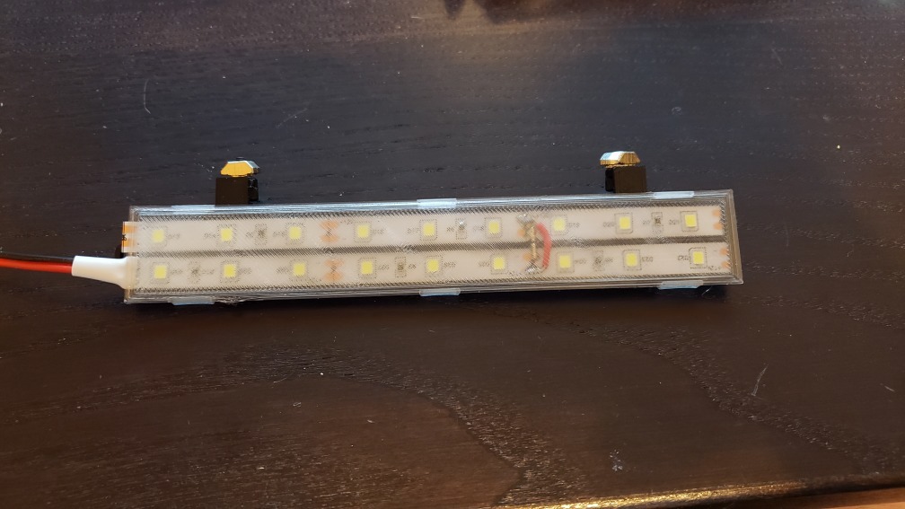 Diffuser for Ender 3 Gantry LED Holder