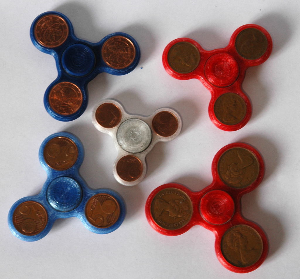 yacs three arm compact coin spinner