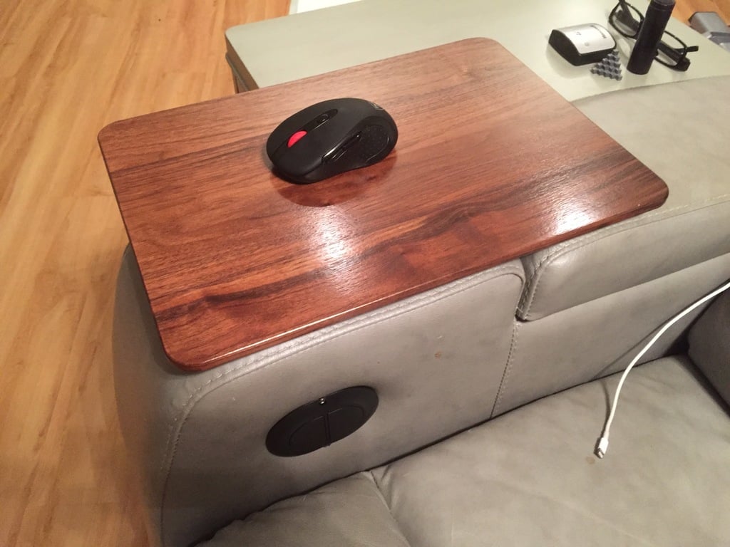Theater chair swivel table
