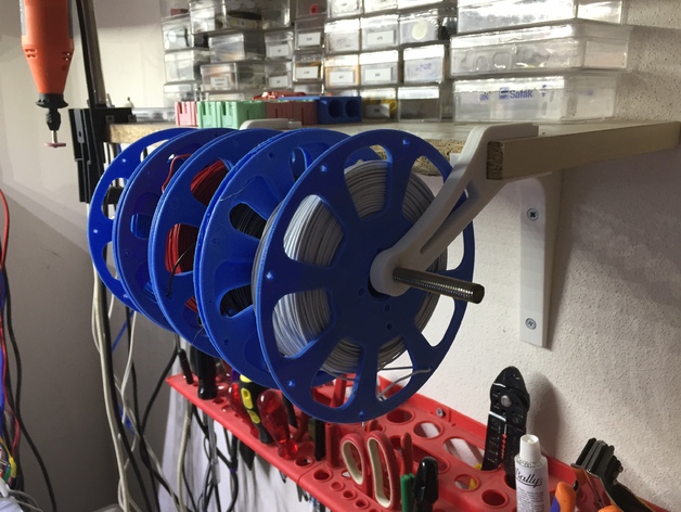 Cable spool holder