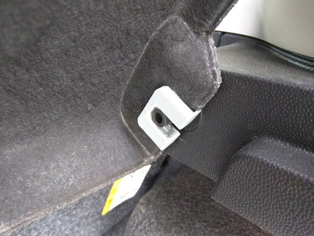 Ford Fiesta cargo cover bracket