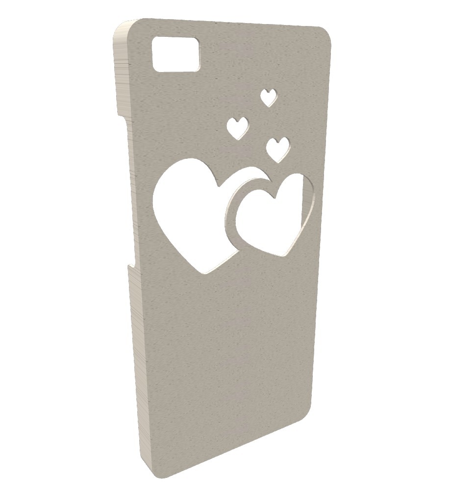 Mi5 hearts phone case