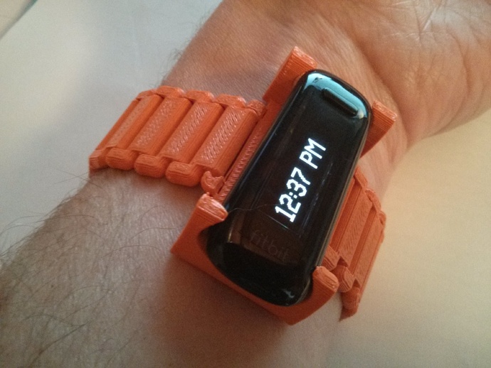 FitBit Fitting In Line with Wrist