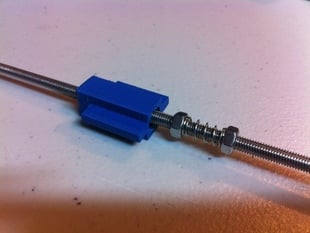 Printrbot Z Axis 5mm threaded rod upgrade