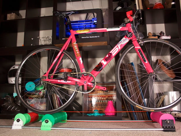 3D printed Bike rollers