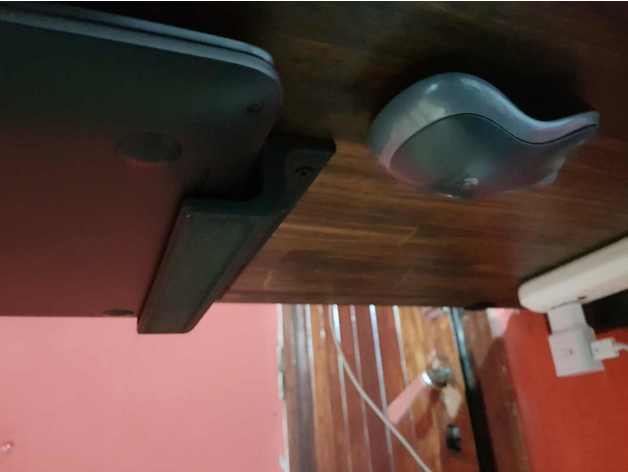 Under Desk Wall Mount For Laptop By Sebamop Thingiverse