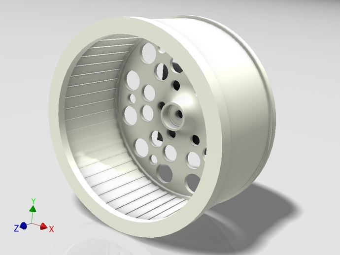Rodent wheel with bearings