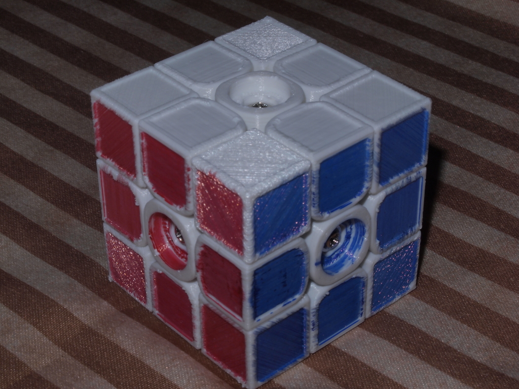 The 3D Printed Rubik's Cube MKI