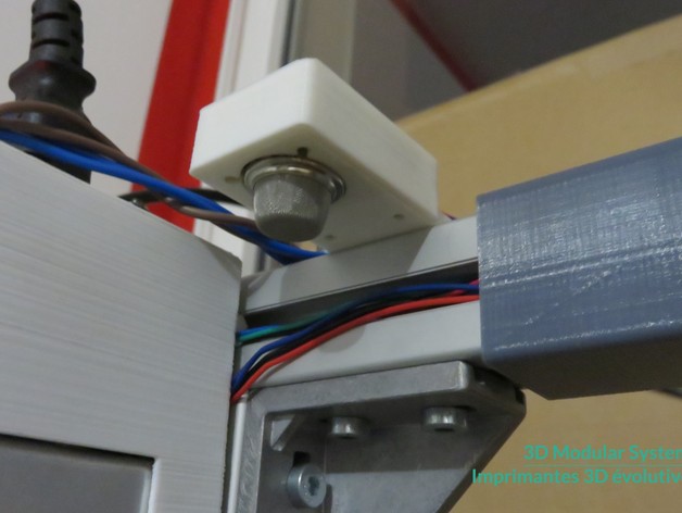 Scalar - 3D printer Gaz/Smoke detector Kit housing
