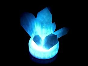 Crystal LED lamp