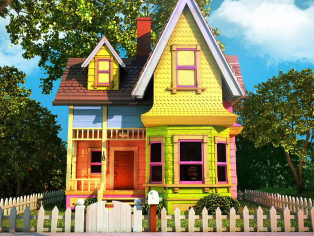 Carl's House (From Pixar's Up) Balloon Weight