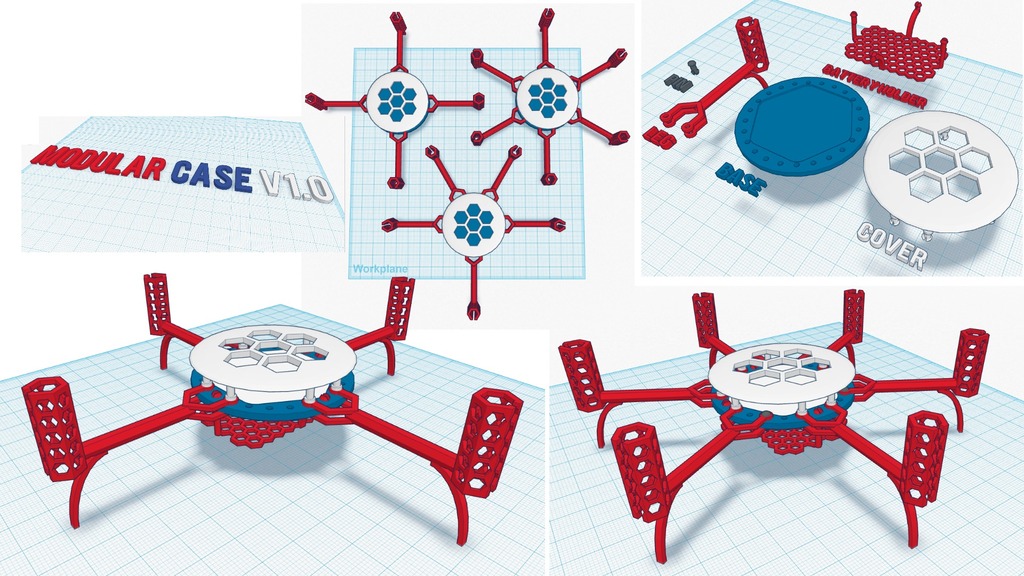 Flexbot modular case