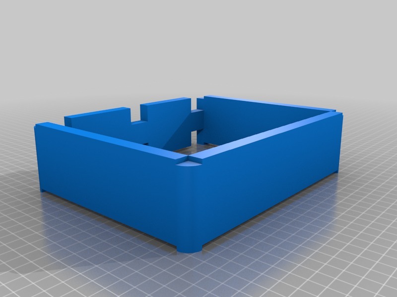 Covered router/modem rack with lid