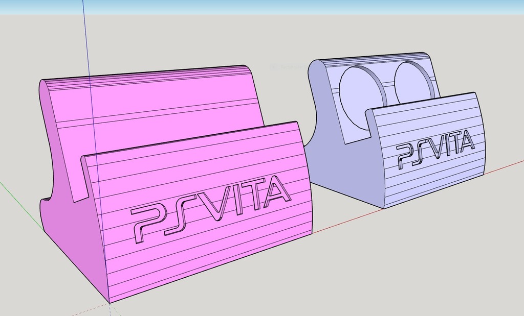 PS Vita 1000 Dock (fixed geometry++)