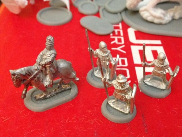 Recessed Infantry and Cavalry Bases (15mm scale)