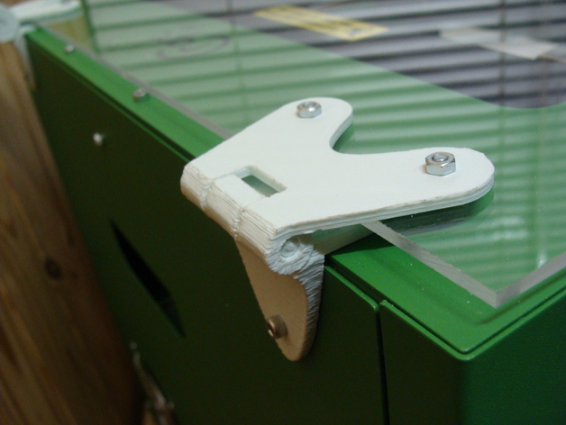 Craftbot upper door panel hinges