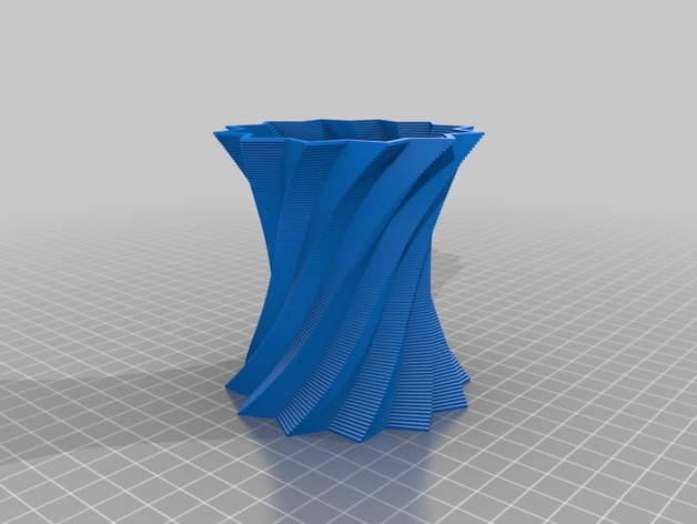 Pencil Holder Gift from a 3D printer and his machine