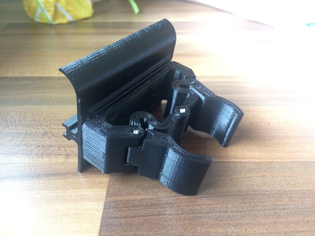 Adapter plate for Latching Broom Handle Clamp Hanger Holder 