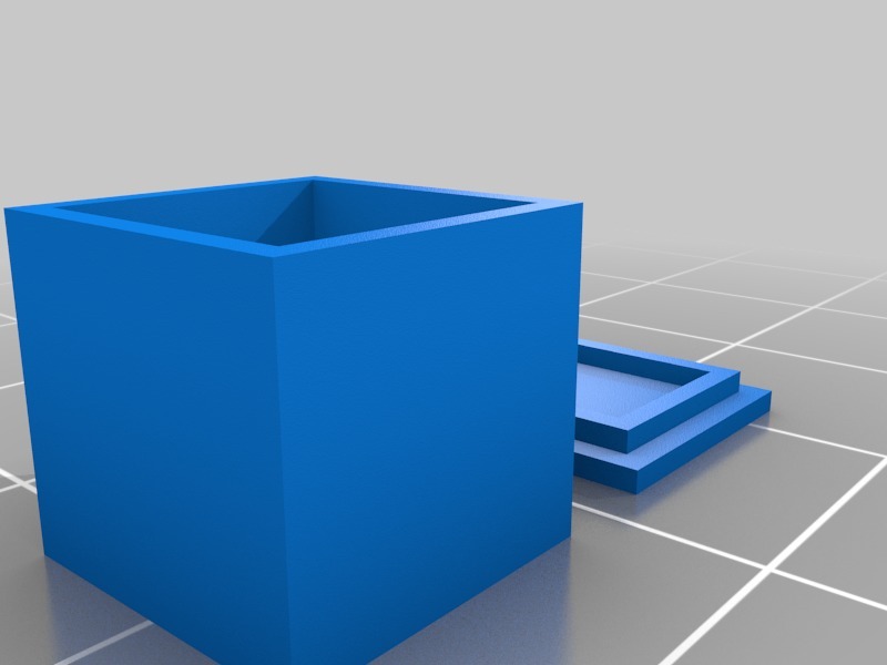 Calibration Cube for setting temperature of printing