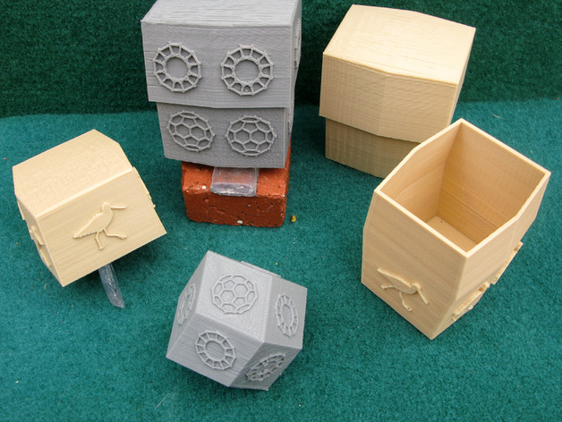 Rhombic Dodecahedron Boxes