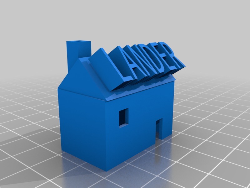 Tinkercad House Assign. #1 - Basic House