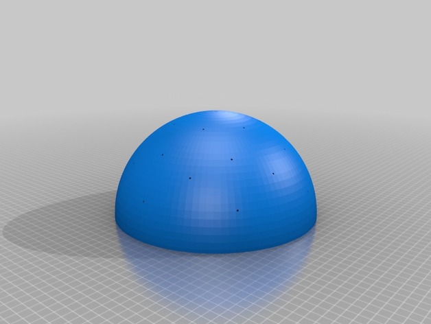 Half sphere led holder v4