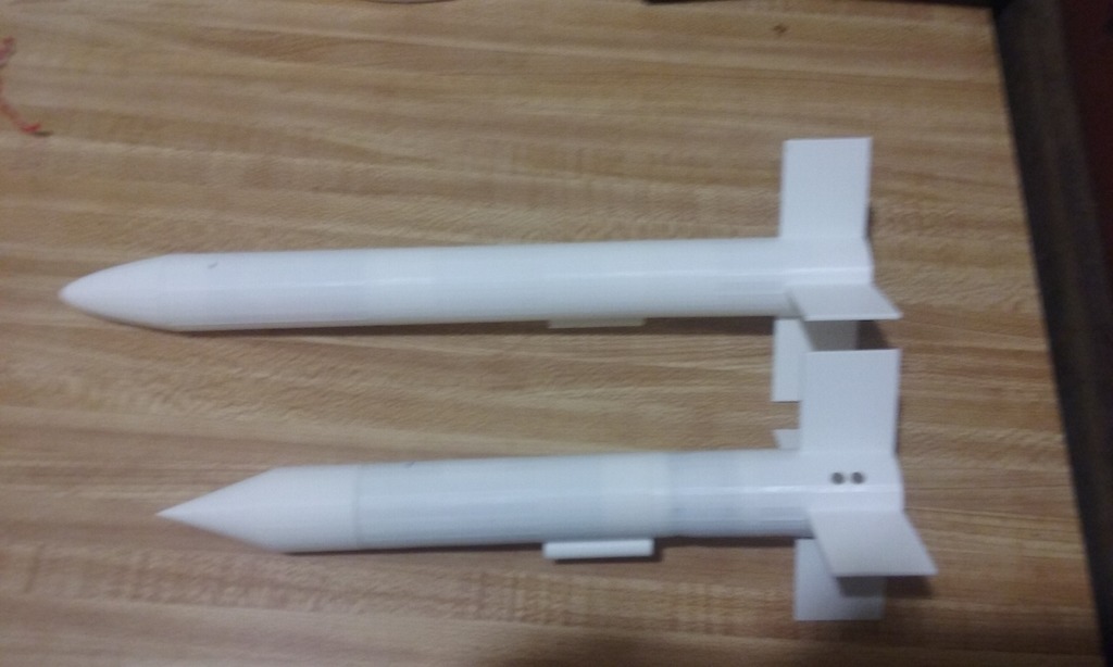 Modular 3D Printed Model Rocket