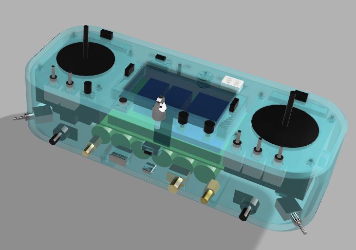 Custom fpv multiprotocol Transmitter based on TGY9X