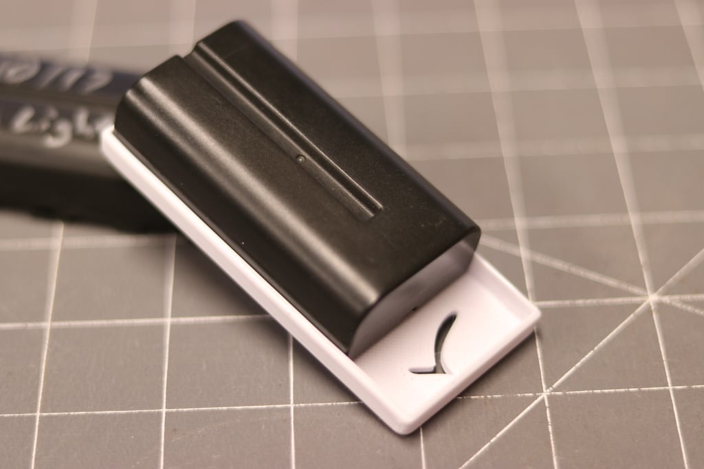 Sony NP-F style Battery Cover