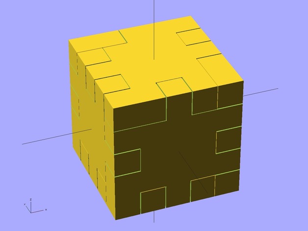 Ekobots - Wooden cube puzzle