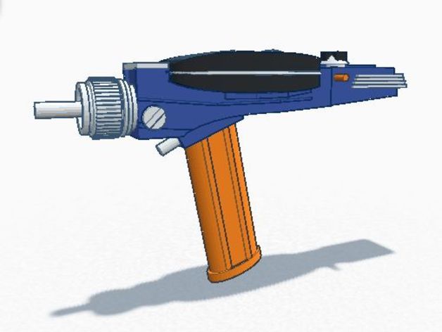 Phaser Type II TOS, Modified for Easy Print and Assembly