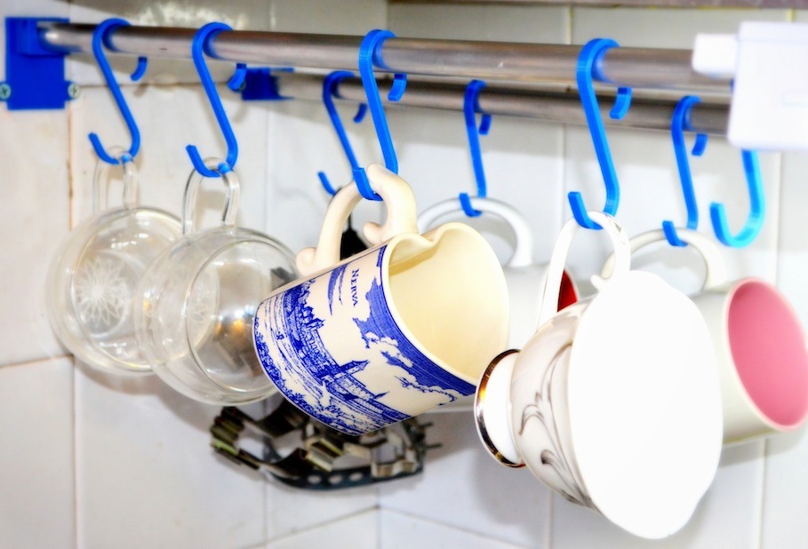 Ikea Kitchen S-shaped Hook with Lock