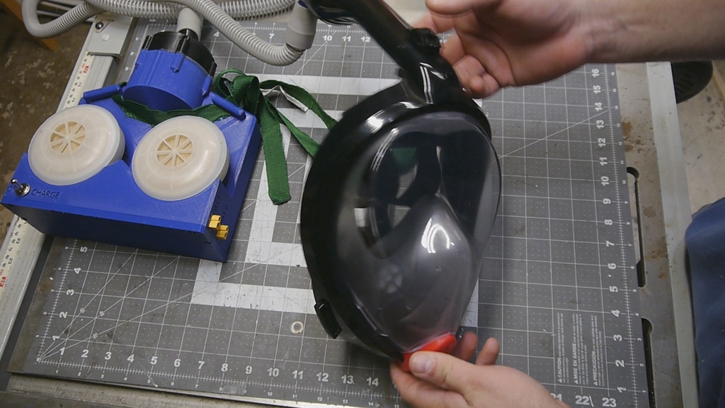 PAPR Personal Air Powered Respirator DIY