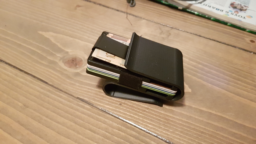 Minimal Wallet Visor Clip
