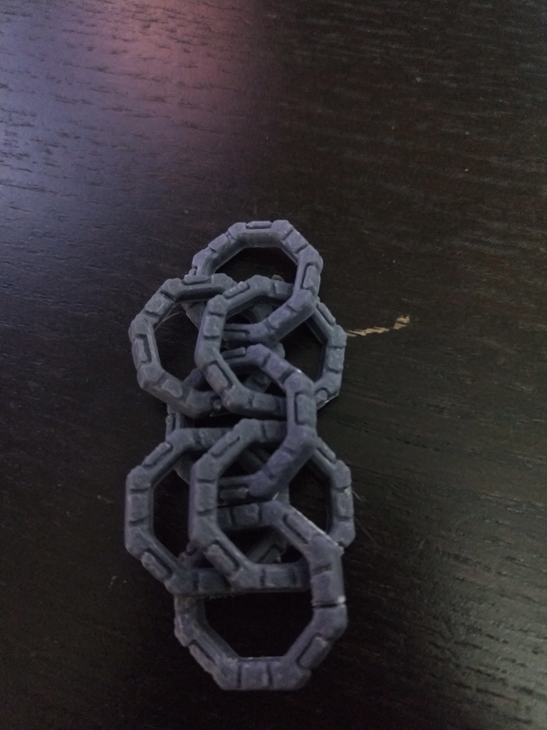 3d Printable Dwarven Chain