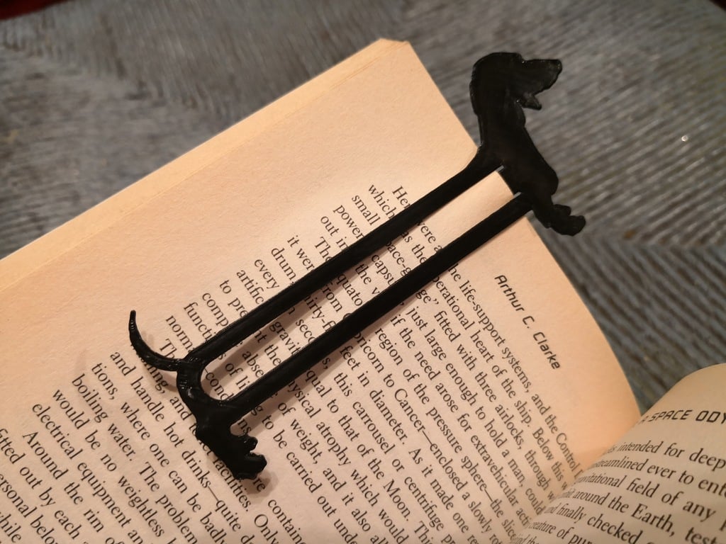 Dachshund "Weiner Dog" Bookmark