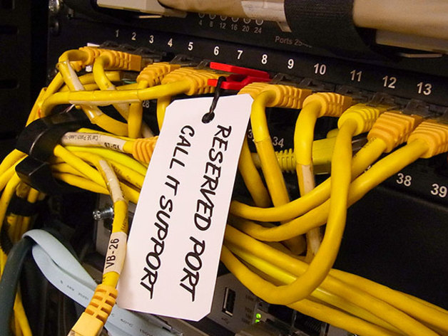 Ethernet Port Protector Plug - Reserve / Protect an Ethernet Port