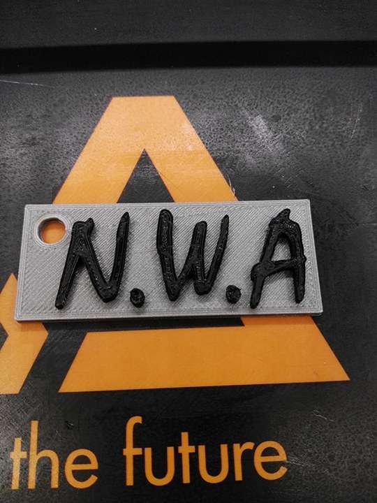 NWA keychain