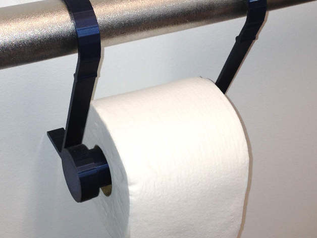 Toilet Paper Holder for Disabled Access Hand Rail