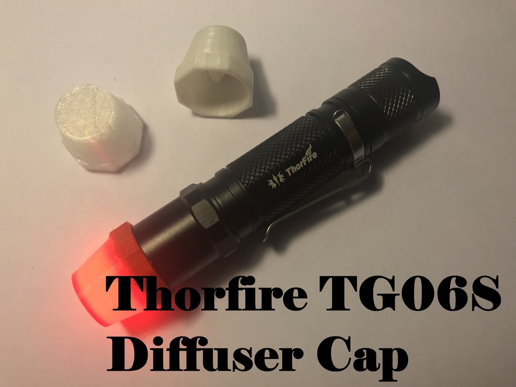 ThorFire TG06S Flashlight Diffuser Cap