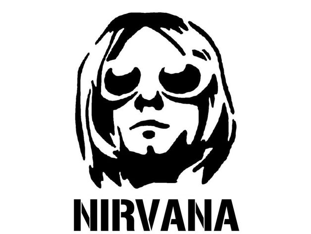 Nirvana Stencil