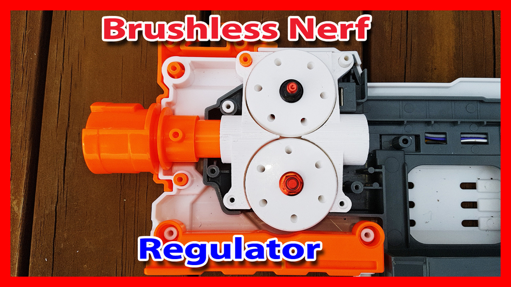 Nerf Regulator (UltraRegulator) Brushless Cage 