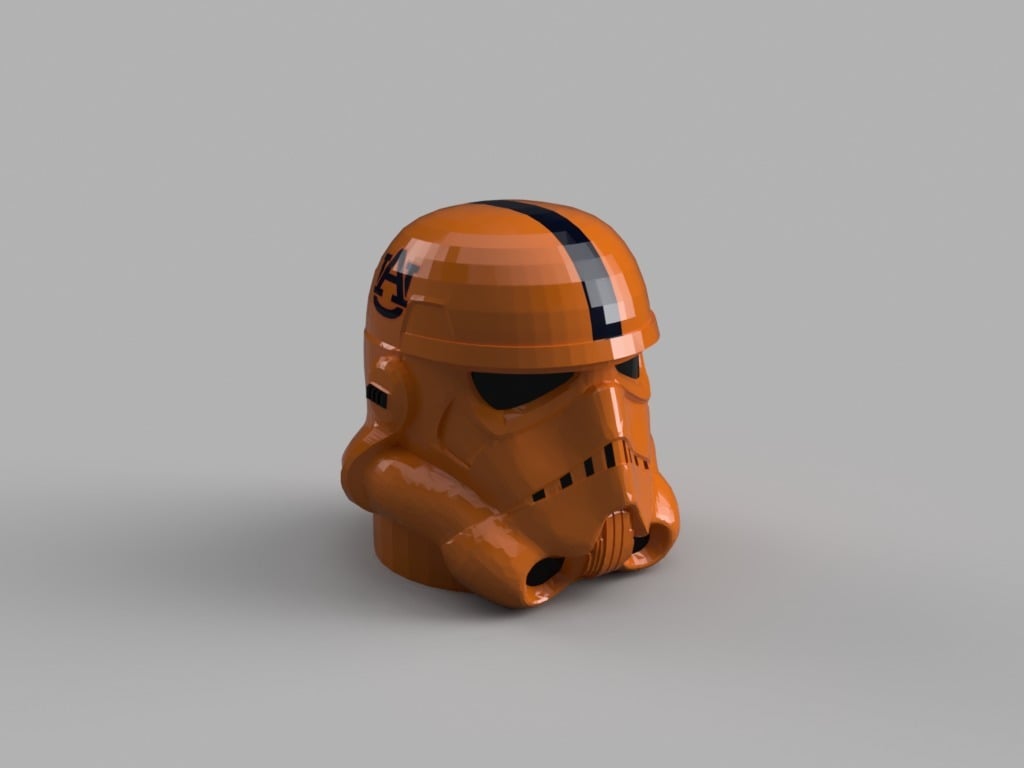 Stormtrooper Helmet with football stripe