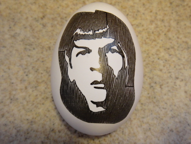 Eggbot Spock