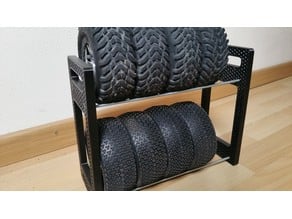 rc tire rack