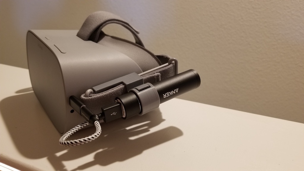 Oculus Go Anker Battery Mount