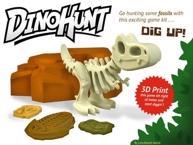 Dino-Hunt Fossil Digging Game