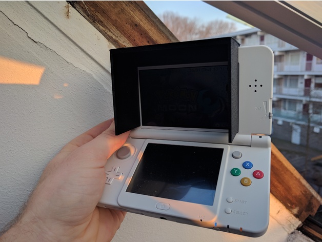 New 3DS sun cover and camera blocker